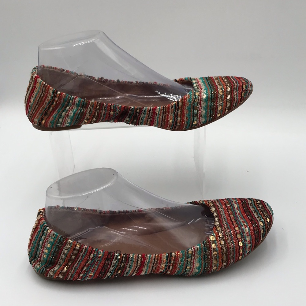 Colorful Striped Women's Lucky Brand Flats